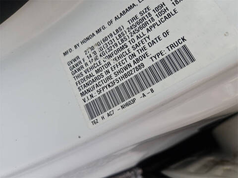 2017 Honda Ridgeline RTL