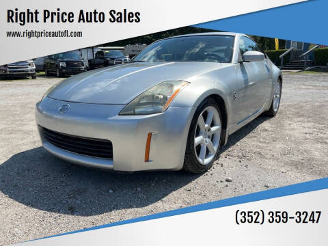 2003 Nissan 350Z for sale at Right Price Auto Sales in Waldo FL