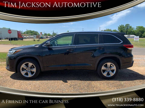 2017 Toyota Highlander for sale at Tim Jackson Automotive in Jonesville LA
