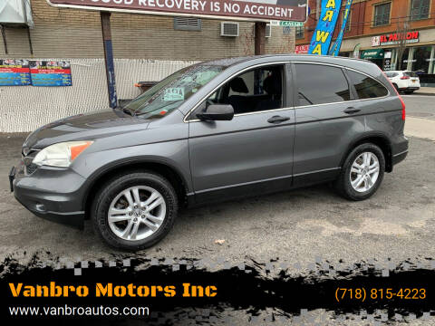 2011 Honda CR-V for sale at Vanbro Motors Inc in Staten Island NY