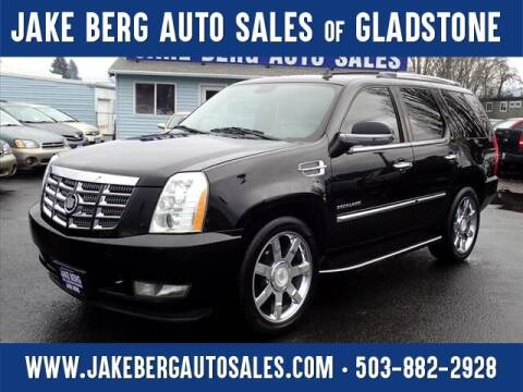 2009 Cadillac Escalade for sale at Jake Berg Auto Sales in Gladstone OR