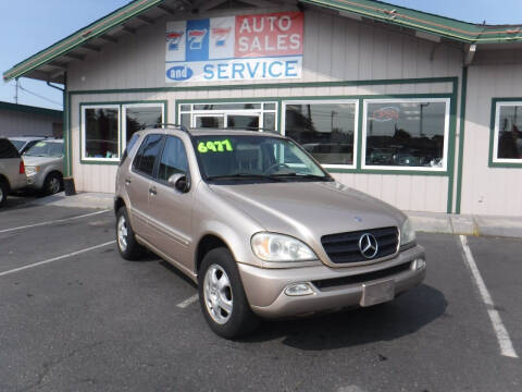 2004 Mercedes-Benz M-Class for sale at 777 Auto Sales and Service in Tacoma WA