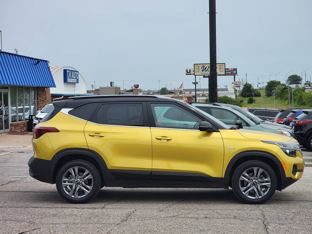 2021 Kia Seltos for sale at Optimus Auto in Omaha, NE