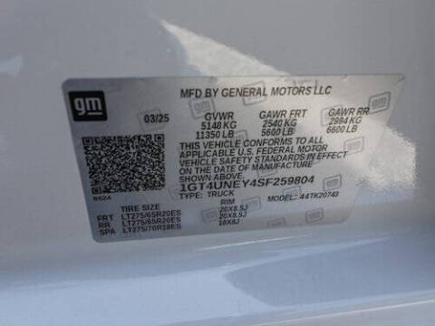 2025 GMC Sierra 2500HD