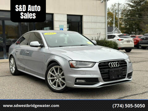 2015 Audi A4 for sale at S&D Auto Sales in West Bridgewater MA
