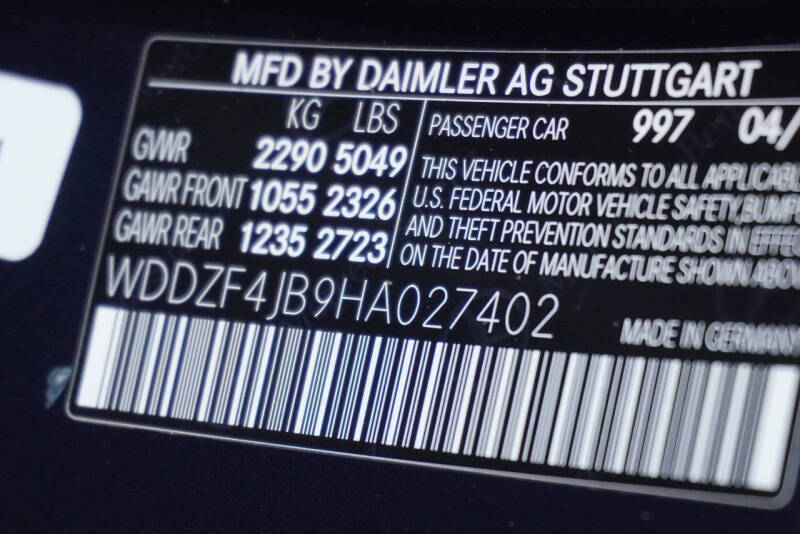 2017 Mercedes-Benz E-Class E 300