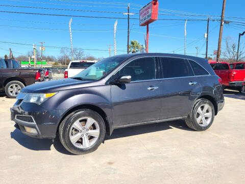 2013 Acura MDX for sale at Auto Finance La Meta in San Antonio TX