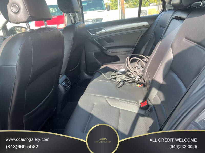 2015 Volkswagen e-Golf SEL Premium