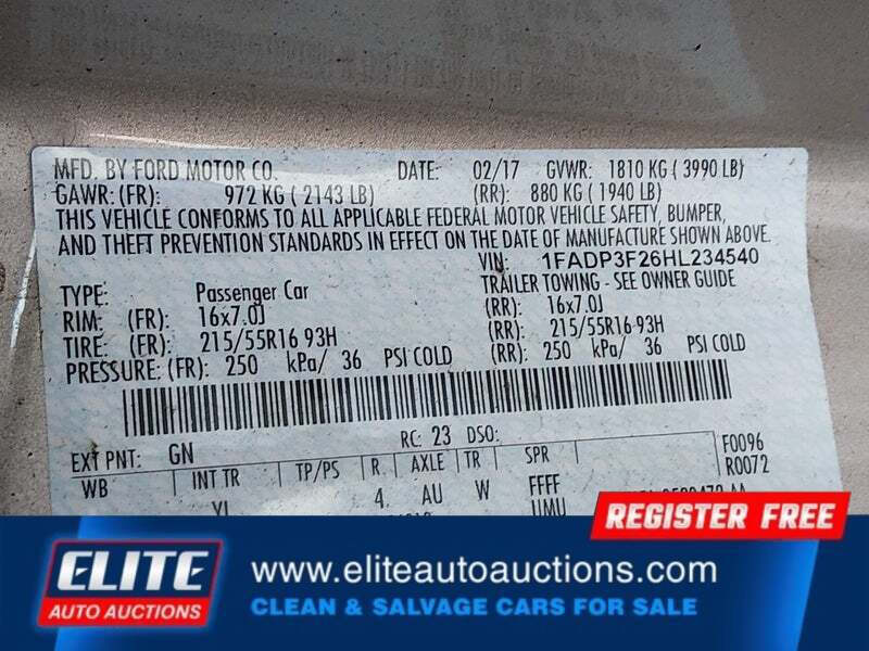 2017 Ford Focus SE