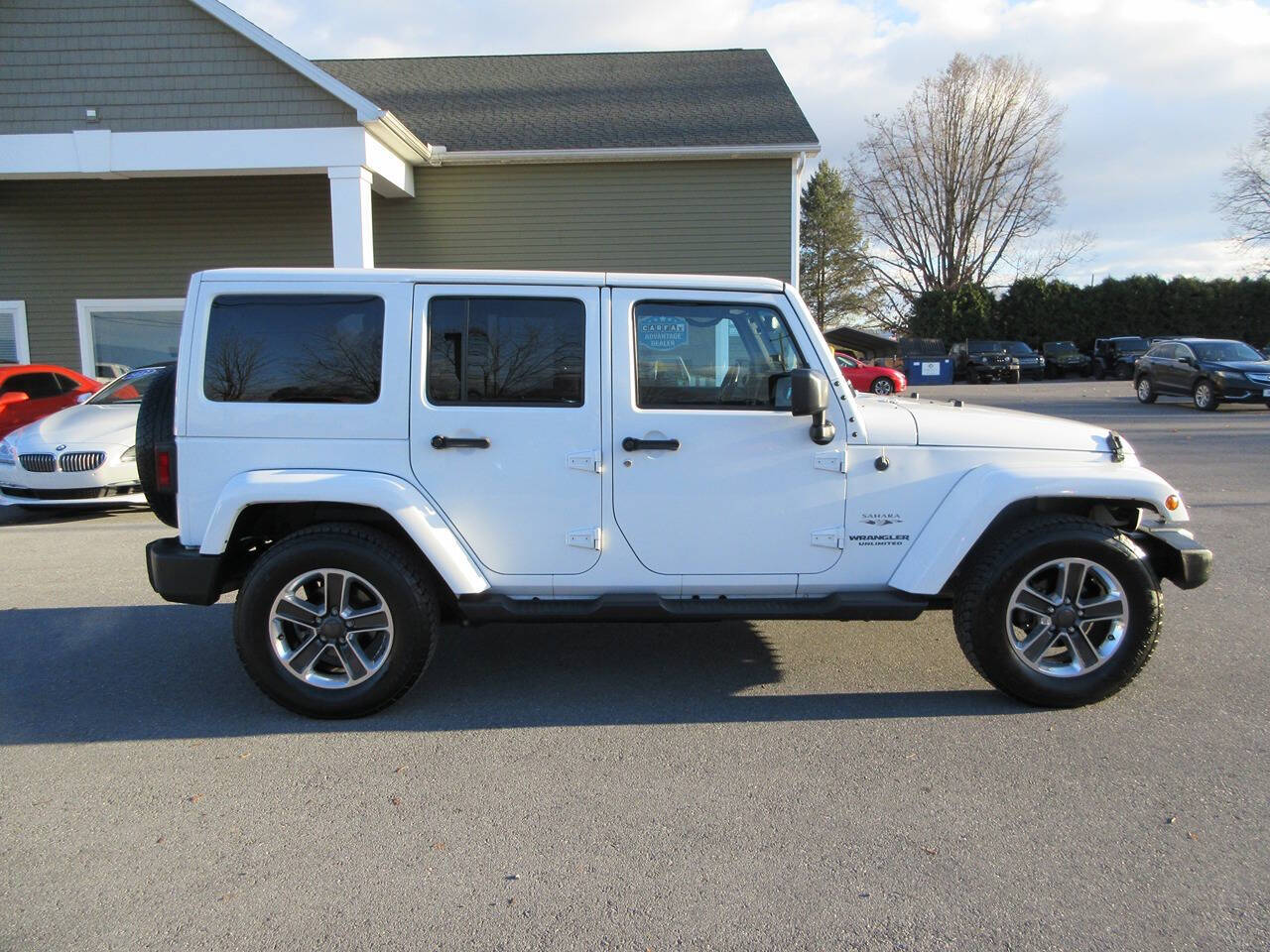 2017 Jeep Wrangler Unlimited for sale at FINAL DRIVE AUTO SALES INC in Shippensburg, PA