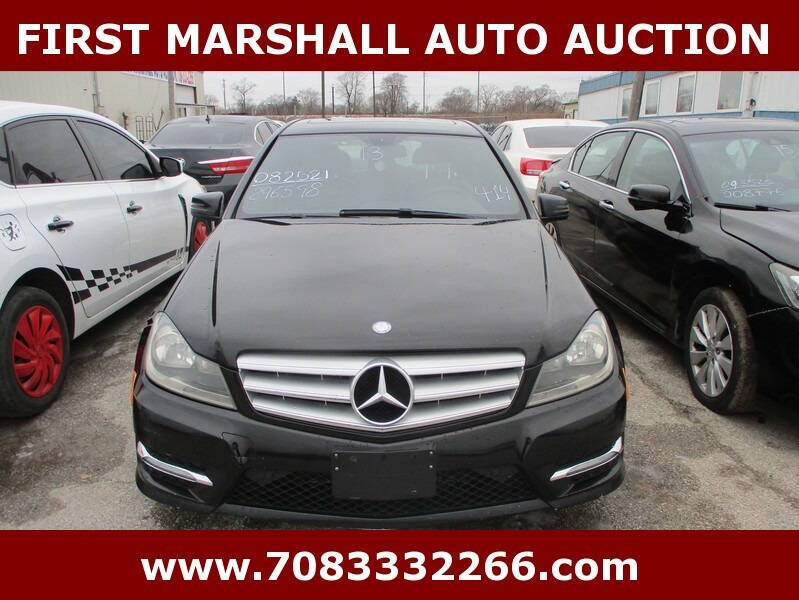 2013 Mercedes-Benz C-Class for sale at First Marshall Auto Auction in Harvey IL