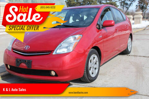 2007 Toyota Prius for sale at K & L Auto Sales in Saint Paul MN