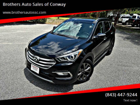 2017 Hyundai Santa Fe Sport for sale at Brothers Auto Sales of Conway in Conway SC