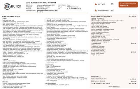 2019 Buick Encore Preferred