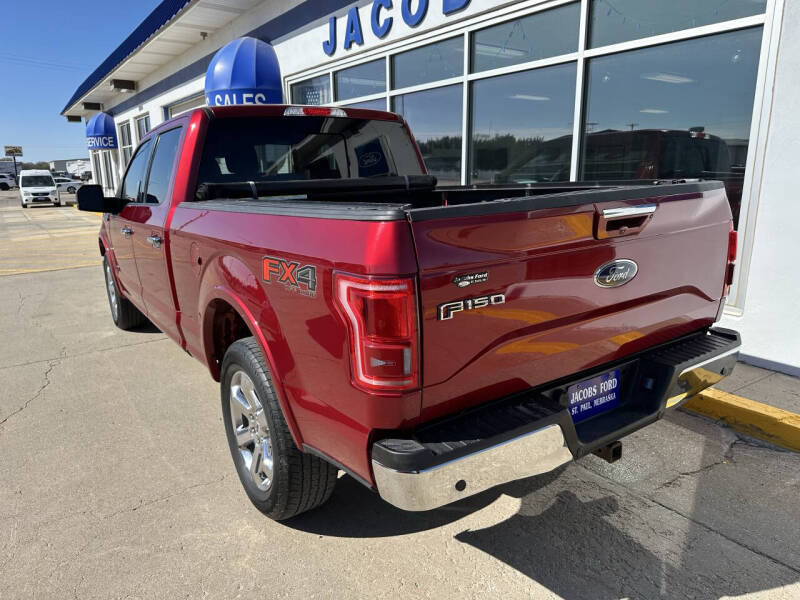 Used 2016 Ford F-150 King Ranch with VIN 1FTFW1EG1GKD10743 for sale in Saint Paul, NE