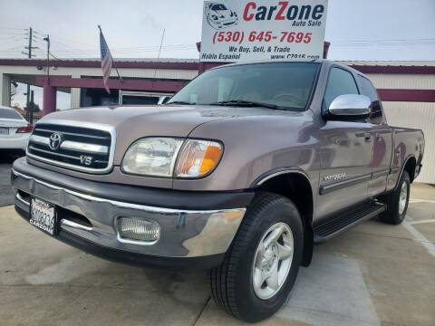 2002 Toyota Tundra for sale at CarZone in Marysville CA