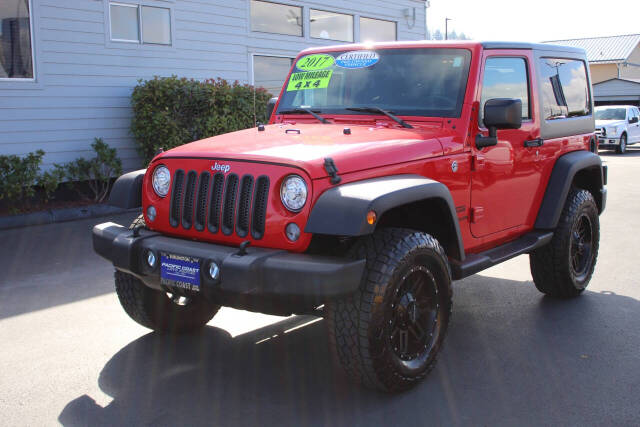 2017 Jeep Wrangler for sale at Pacific Coast Auto Center in Burlington, WA