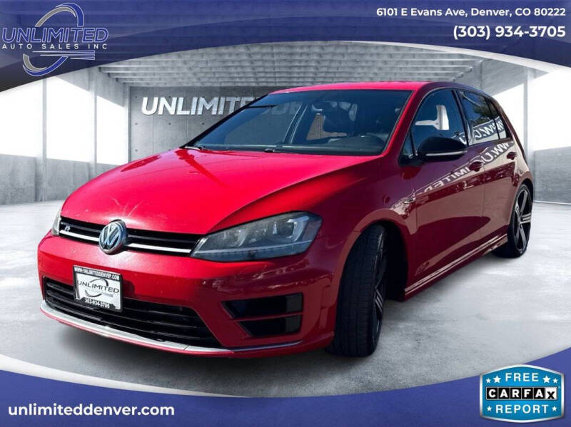 2016 Volkswagen Golf R 4Motion