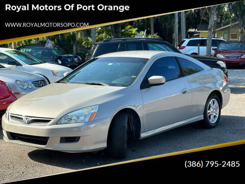 2007 Honda Accord for sale at Royal Motors of Port Orange in Port Orange FL