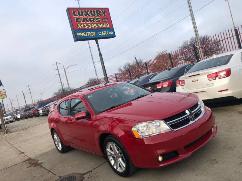 2012 Dodge Avenger for sale at Dymix Used Autos & Luxury Cars Inc in Detroit MI
