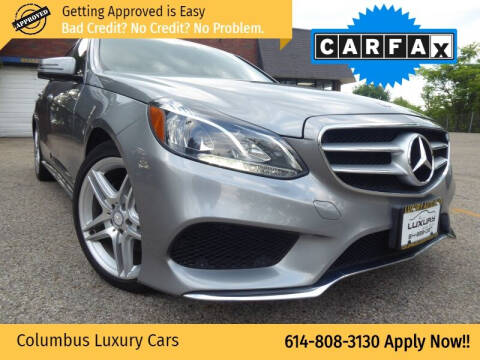 2014 Mercedes-Benz E-Class for sale at Columbus Luxury Cars in Columbus OH