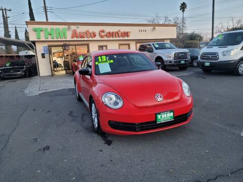 2013 Volkswagen Beetle for sale at THM Auto Center in Sacramento CA