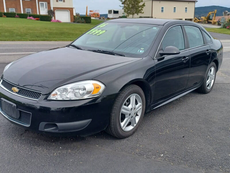 2016 Chevrolet Impala Limited for sale at SMITH FAMILY CAR STORE INC in Roaring Spring PA