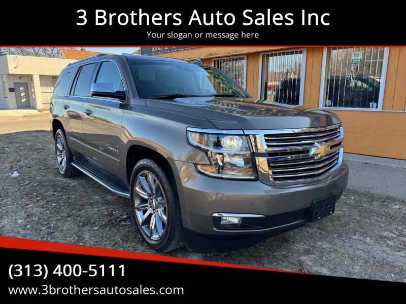 2015 Chevrolet Tahoe for sale at 3 Brothers Auto Sales Inc in Detroit MI