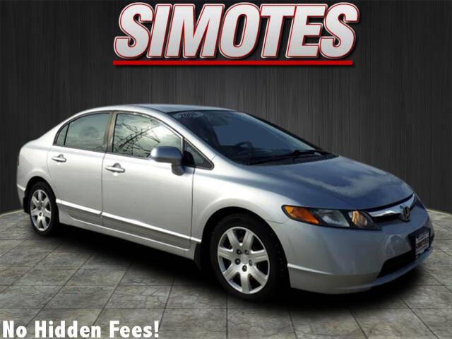 2008 Honda Civic for sale at SIMOTES MOTORS in Minooka IL