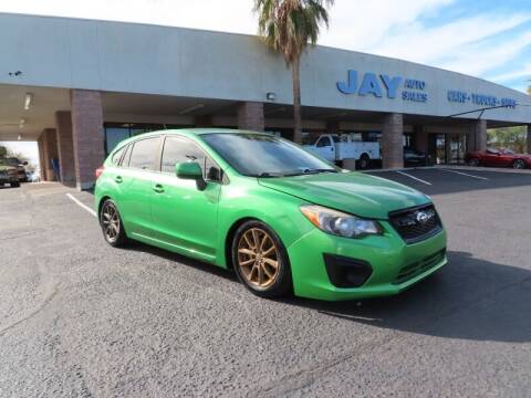 2012 Subaru Impreza for sale at Jay Auto Sales in Tucson AZ