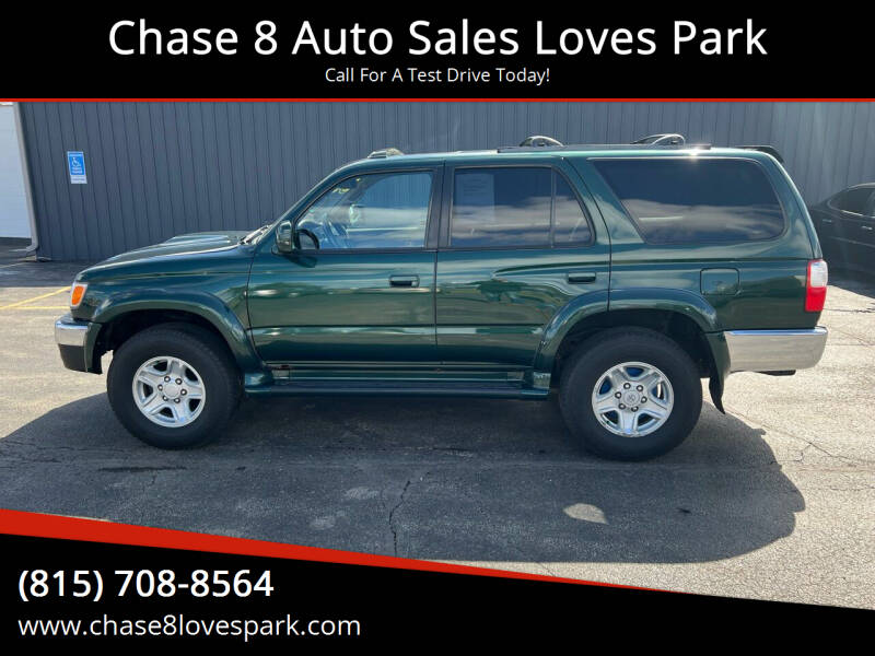 2000 Toyota 4Runner for sale at Chase 8 Auto Sales Loves Park in Loves Park IL