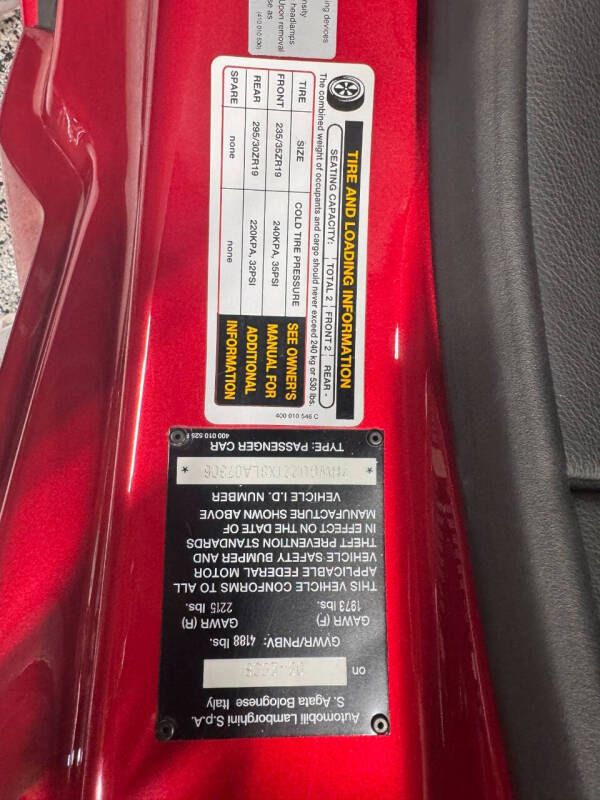 2008 Lamborghini Gallardo Spyder