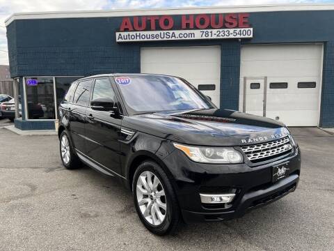 2017 Land Rover Range Rover Sport for sale at Saugus Auto Mall in Saugus MA