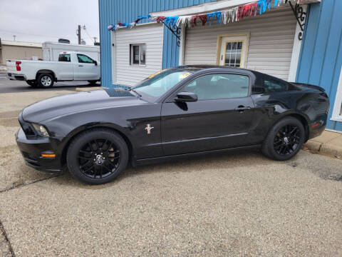 2013 Ford Mustang for sale at CENTER AVENUE AUTO SALES in Brodhead WI