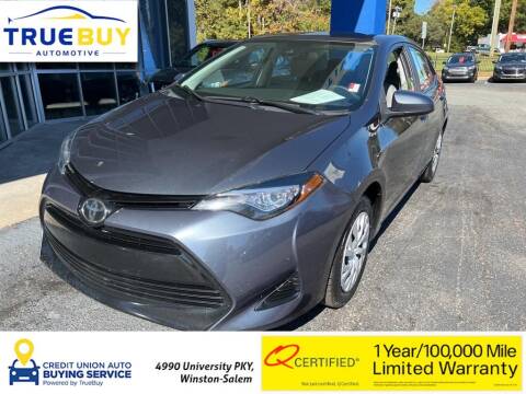 2018 Toyota Corolla for sale at Credit Union Auto Buying Service in Winston Salem NC