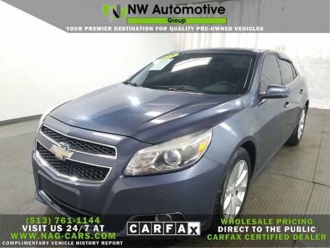 2013 Chevrolet Malibu for sale at NW Automotive Group in Cincinnati OH