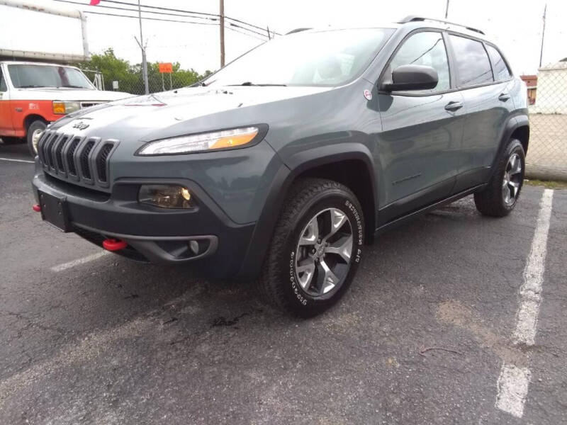 2014 Jeep Cherokee for sale at Fernando's Auto Sales LLC. in Dallas TX