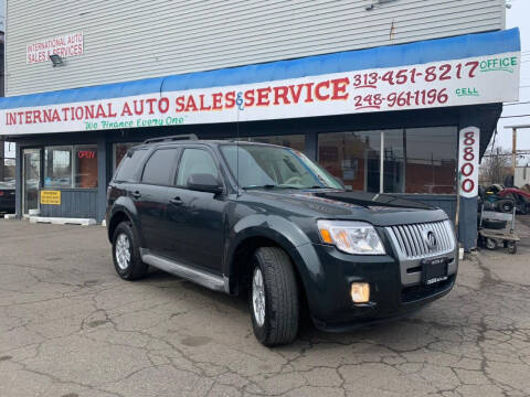 2010 Mercury Mariner for sale at International Auto Sales and Service in Detroit MI