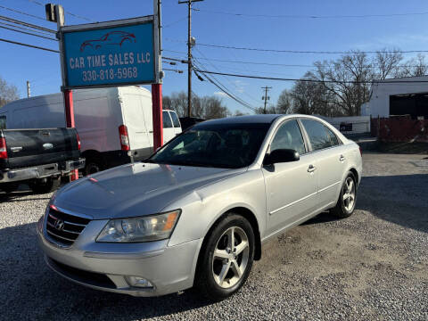 2009 Hyundai Sonata for sale at CAR TIME SALES LLC in Akron OH