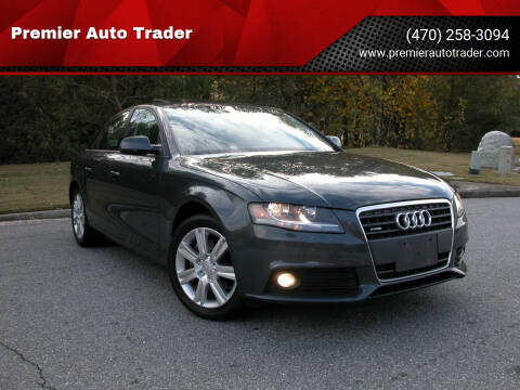 2010 Audi A4 for sale at Premier Auto Trader in Alpharetta GA