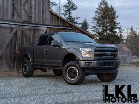 2015 Ford F-150 for sale at LKL Motors in Puyallup WA