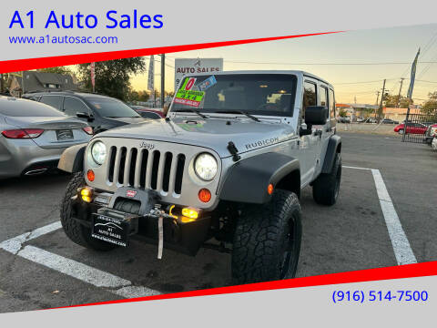 2010 Jeep Wrangler Unlimited for sale at A1 Auto Sales in Sacramento CA