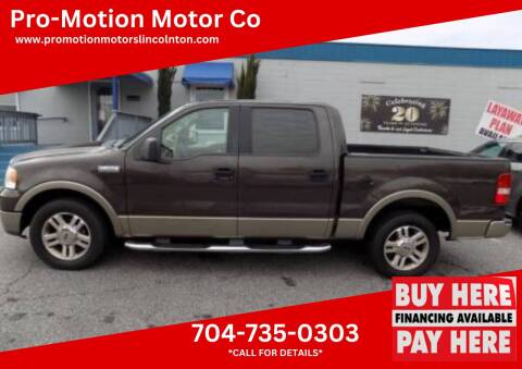 2005 Ford F-150 for sale at Pro-Motion Motor Co in Lincolnton NC