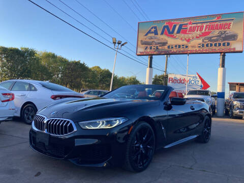 2022 BMW 8 Series for sale at ANF AUTO FINANCE in Houston TX