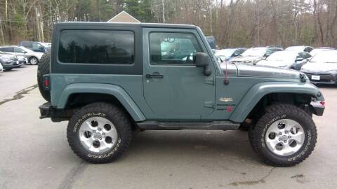 2014 Jeep Wrangler for sale at Mark's Discount Truck & Auto in Londonderry NH