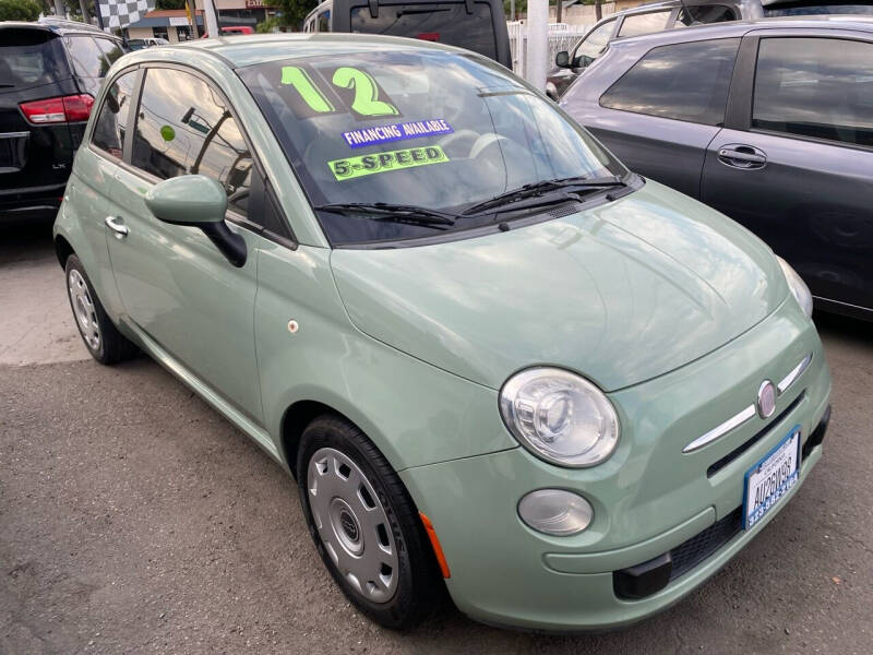 2012 FIAT 500 for sale at CAR GENERATION CENTER, INC. in Los Angeles CA