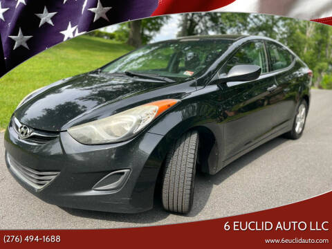 2013 Hyundai Elantra for sale at 6 Euclid Auto LLC in Bristol VA