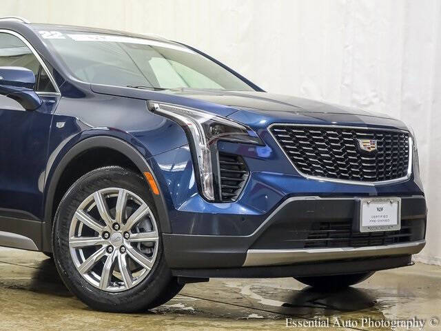 Used 2022 Cadillac XT4 Premium Luxury with VIN 1GYFZDR46NF101491 for sale in Tinley Park, IL