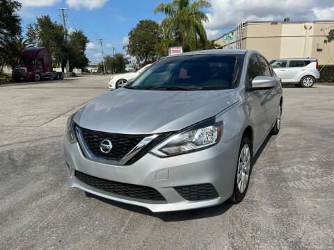 2017 Nissan Sentra for sale at MIAMI AUTOWISE, LLC. in Miami FL