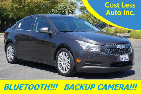 2014 Chevrolet Cruze for sale at Cost Less Auto Inc. in Rocklin CA